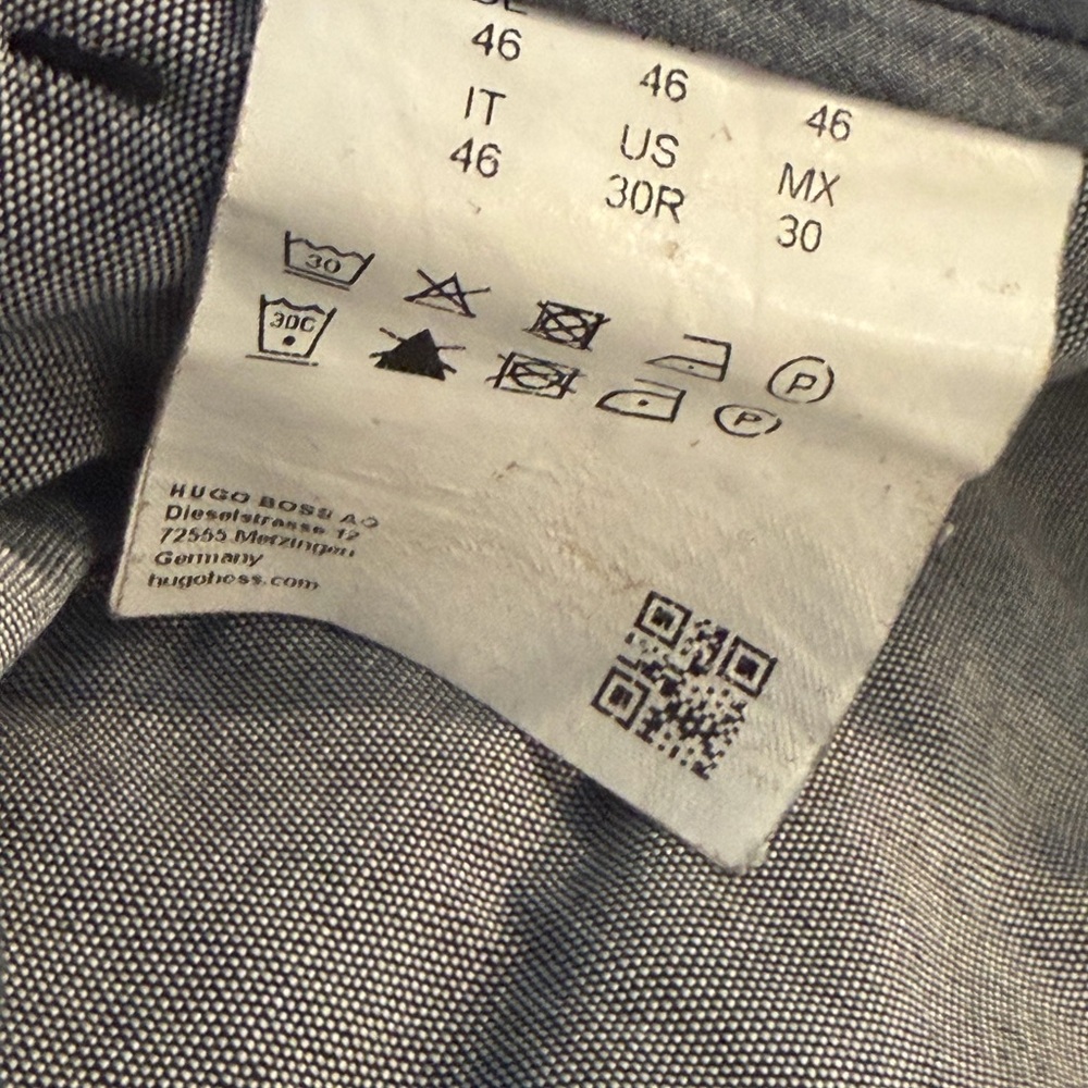 Hugo Boss Dark Gray Chinos - Picture 4 of 5